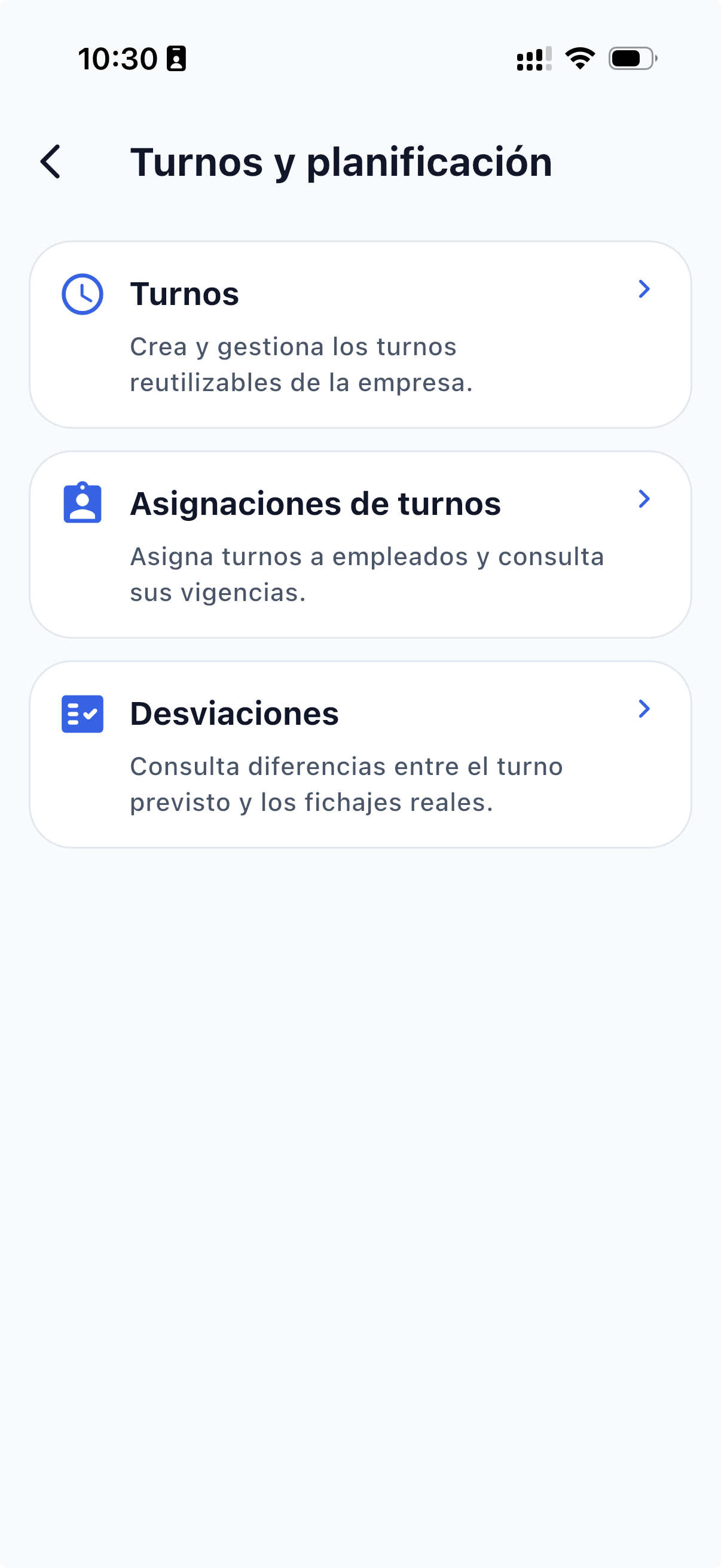 Captura de ejemplo 9 de JobTimer ControlHorario